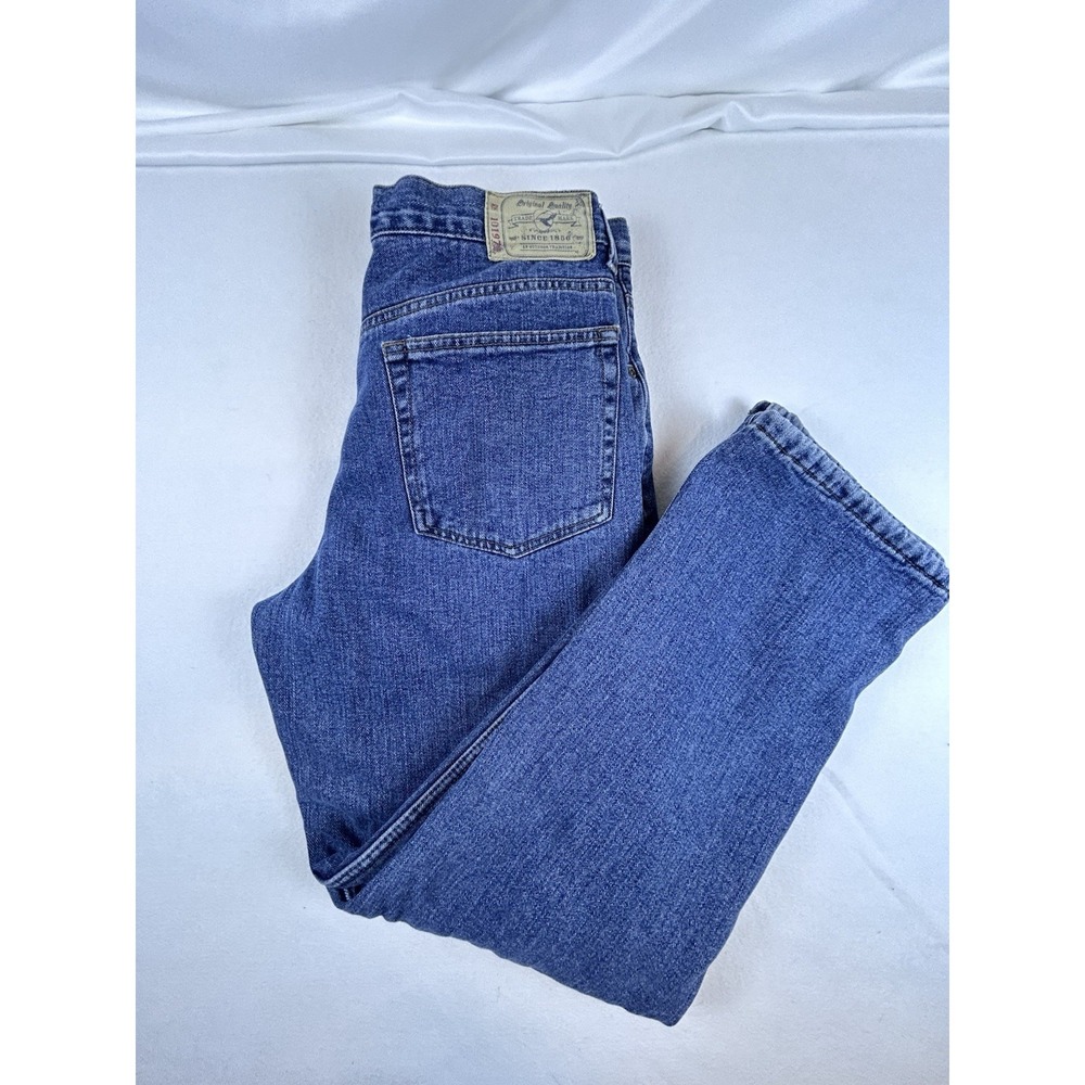 RED HEAD BRAND CO -Flannel Lined Denim Jeans -Mens Insulated Workwear 34x32